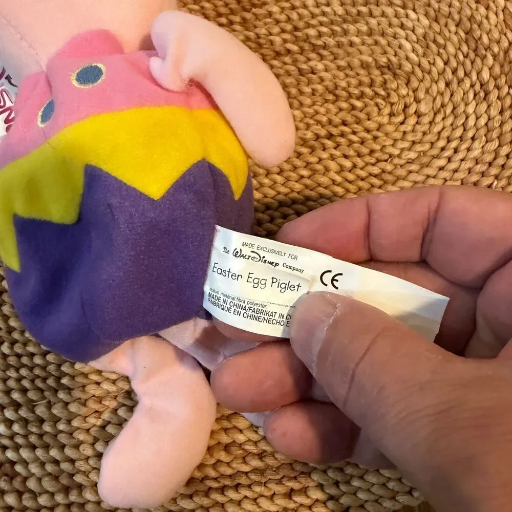 Disney Store Plush Lot of 5 Easter Pooh Piglet Gopher Bambi Goofy w/ Tags
